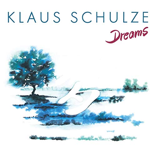 CD cover for Klaus Schulzeās āDreamsā featuring a watercolor landscape.