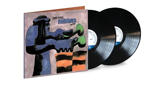 Joel Ross “nublues” double vinyl record with illustrated cover art.