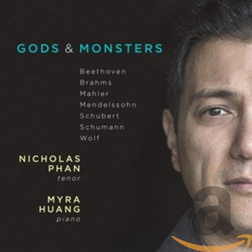 CD cover: portrait of a man with composer names listed.