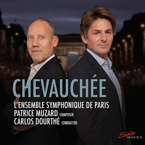 CD cover featuring two men in suits with “Chevauchée” text overlay.