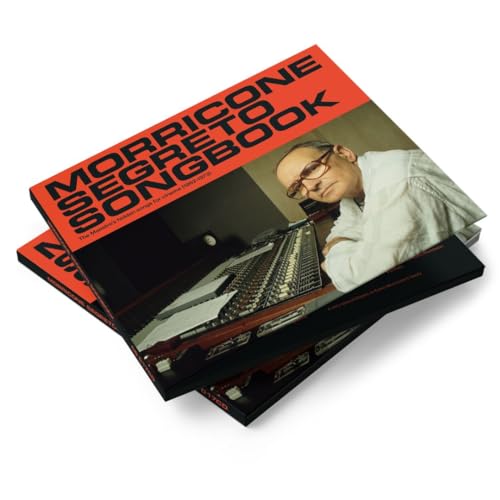 CD case for Ennio Morricone's "Morricone Segreto Songbook" with portrait.