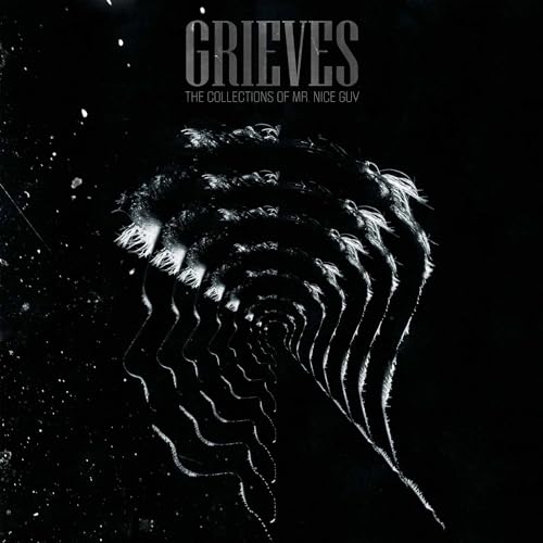 Album cover for Grieves’ “The Collections of Mr. Nice Guy” with a distorted face.