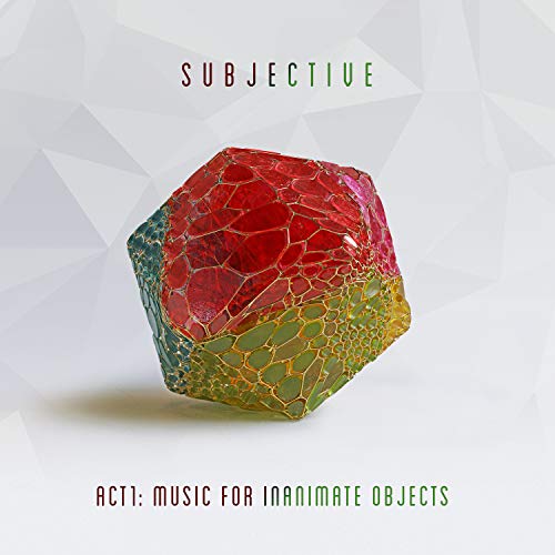 CD cover with a mosaic-like, faceted gemstone against a geometric background.