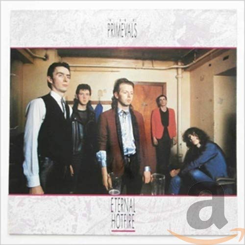 CD cover for Primevalsā āEternal Hotfireā featuring a band portrait.