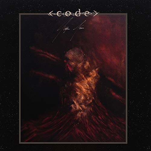 Album cover for Code - Flyblown Prince, featuring abstract red and black art.
