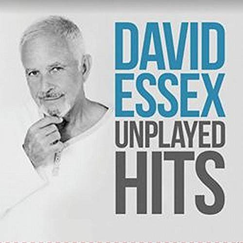 CD cover for David Essex’s “Unplayed Hits” featuring his portrait.