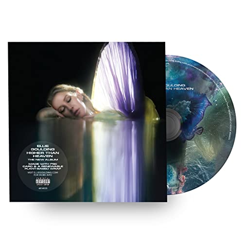 Ellie Goulding album "Higher Than Heaven" CD in open packaging.