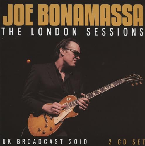 Joe Bonamassa album cover: musician playing a gold electric guitar.