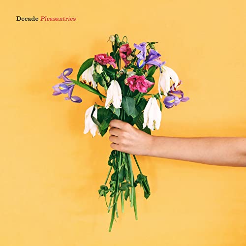 CD cover with a hand holding a colorful bouquet of flowers.