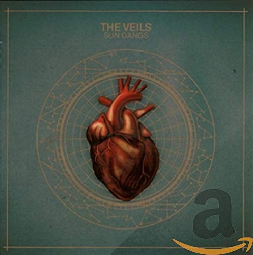 CD cover for The Veils’ “Sun Gangs” featuring a realistic human heart.
