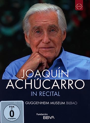 DVD cover featuring a portrait of Joaquín Achúcarro, a silver-haired man.