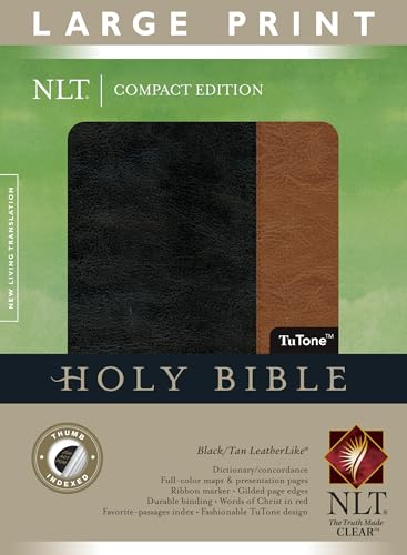 Large Print Compact Bible-NLT