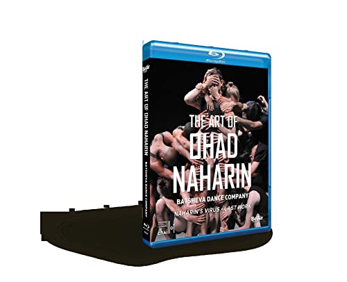 Blu-ray case for “The Art Of Ohad Naharin” featuring dancers in motion.