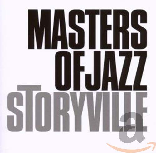 CD cover for “Masters Of Jazz The Sampler” with bold text.