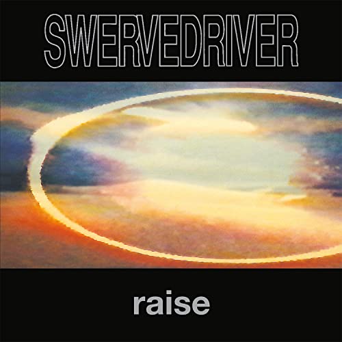 Swervedriver album cover: swirling colors and band name in white text.