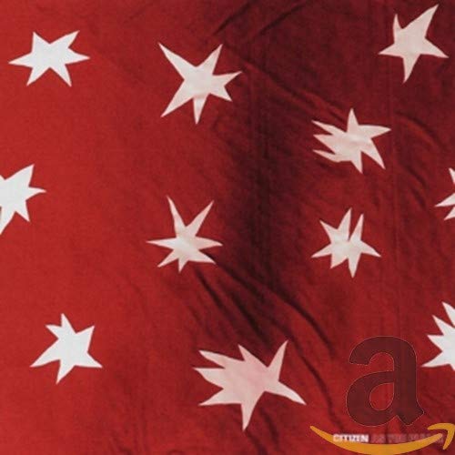 Red fabric with white stars and the band "Citizen" logo.