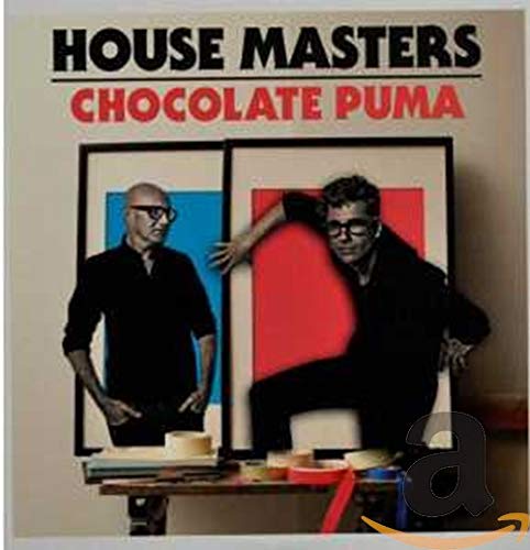 CD cover for Chocolate Pumaās āHouse Mastersā featuring two men in black.