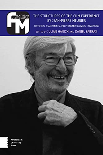 Book cover with black and white portrait of a smiling man in glasses.