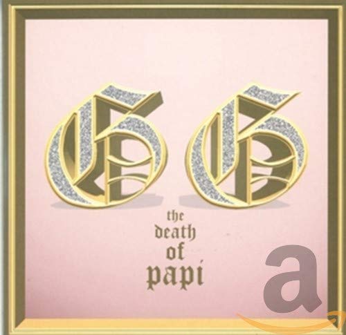CD cover with ornate gold letters "GG" on a pink background.
