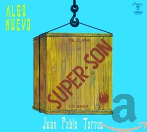 CD cover for Juan Pablo Torres’ “Algo Nuevo” featuring a wooden crate.