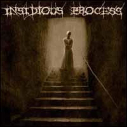 Record cover: dark stairs leading to a lone figure in a gown.