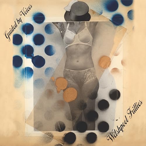 CD cover for Guided By Voices’ “Welshpool Frillies” with collage imagery.