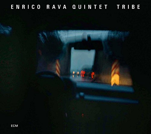 CD cover for Enrico Rava Quintet’s “Tribe”, showing blurred taillights.
