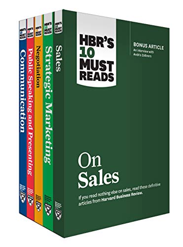 Hbrs 10 Must Reads for Sales and Marketing Collection (5 Books)