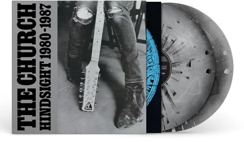 Vinyl record of The Church’s “Hindsight 1980-1987” with cover art.