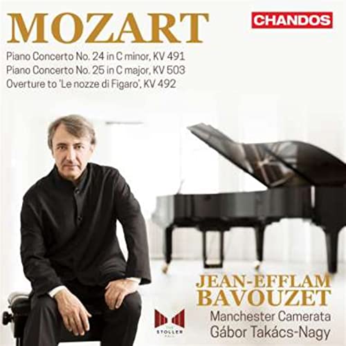 CD cover featuring pianist Jean-Efflam Bavouzet and a grand piano.