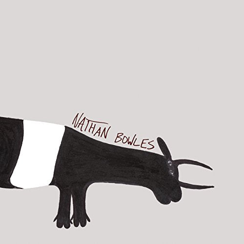 Album cover for Nathan Bowles’ “Whole & Cloven” featuring a rabbit illustration.