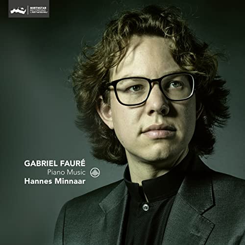 CD cover featuring pianist Hannes Minnaar in a dark suit and glasses.