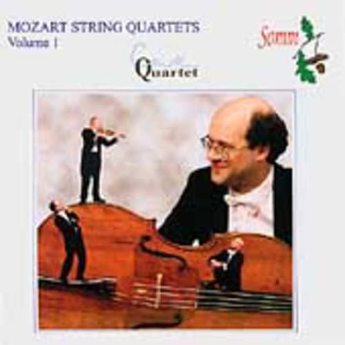 CD cover featuring musicians and a large string bass illustration.