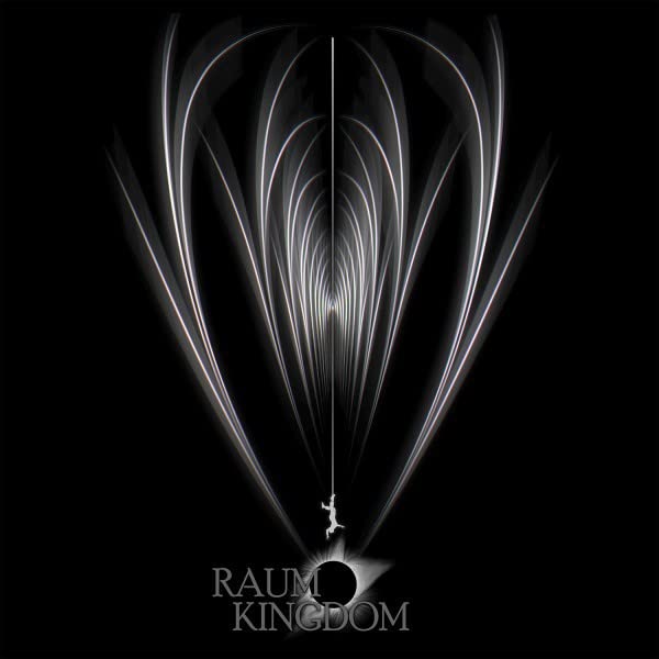 Black CD cover with abstract white and gray swirling lines and text.