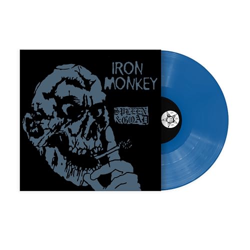 Iron Monkey "Spleen & Goad" vinyl record with skull cover art.