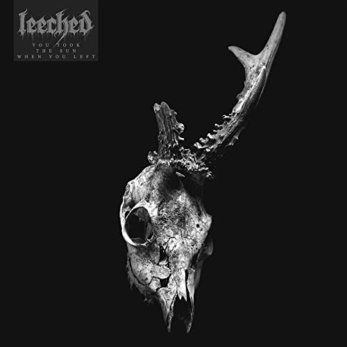 CD cover: animal skull with antlers against a black background.