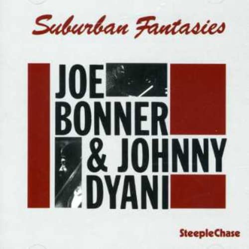 CD cover for "Suburban Fantasies" by Joe Bonner & Johnny Dyani, with portraits.