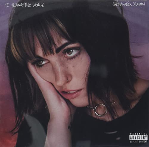 CD cover featuring a close-up portrait of Sasha Alex Sloan.