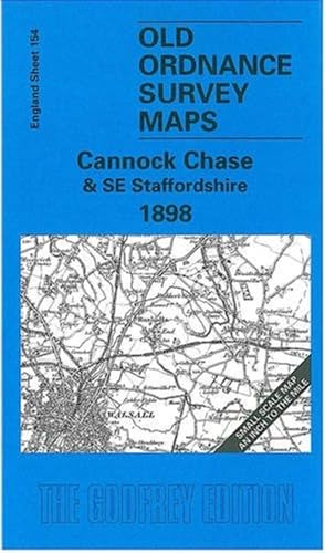 Cannock Chase and SE Staffordshire 1898 : One Inch Map 154