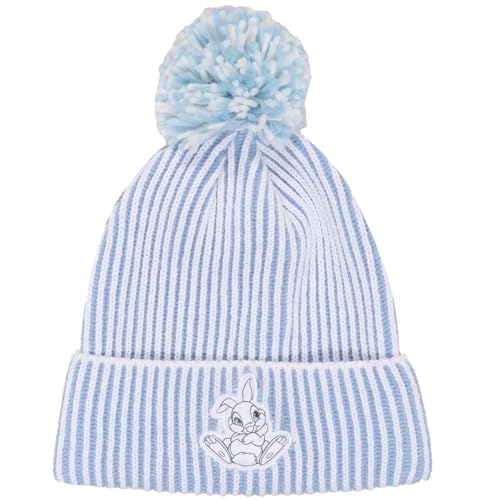 Disney Bambi - Bambi Thumper (Unisex Blue Beanie Pom) One Size
