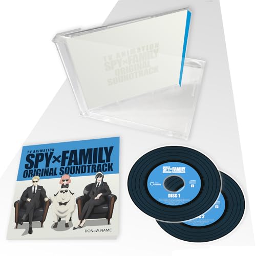 “Spy X Family” Season 1 soundtrack CD with case and two discs.