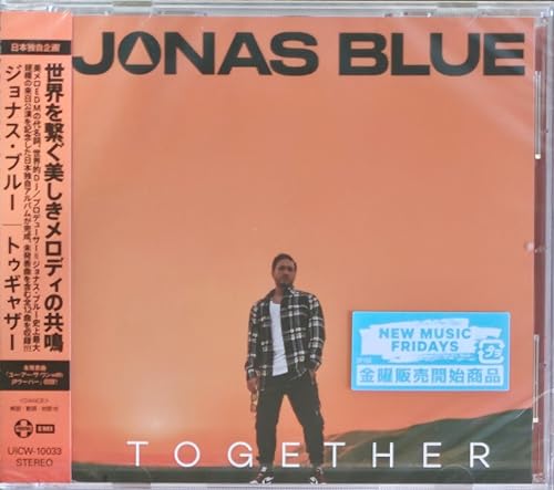 Jonas Blue "Honour Among Heroes" CD case with artist portrait.