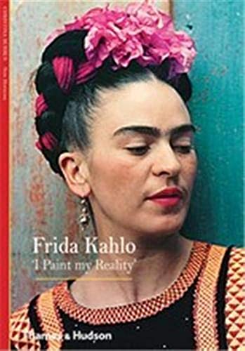Book cover featuring a portrait of Frida Kahlo with a pink floral headpiece.