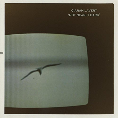 CD cover for Ciaran Lavery’s “Not Nearly Dark” featuring a bird in flight.