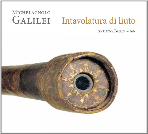 CD cover: close-up of a decorated lute neck with a dark soundhole.