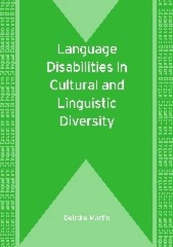 Green book cover with white text: "Language Disabilities in Cultural and Linguistic Diversity.