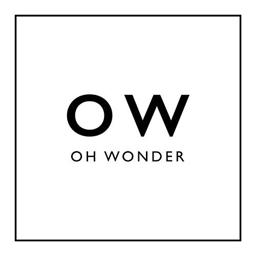 Black letters "OW" and "Oh Wonder" on a white square background.