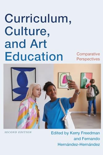 Book cover featuring young people in an art gallery, titled “Curriculum, Culture, and Art Education.”