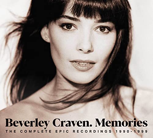 Beverley Craven album cover, close-up portrait of a woman with dark hair.