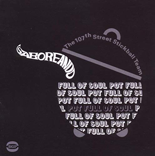 CD cover with stylized text and a pot shape, dark background.